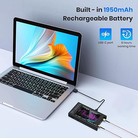 NanoVNA-H4 Vector Network Analyzer with 32GB Card 5 NanoVNA-H4 Vector Network Analyzer with 32GB Card - Image 5