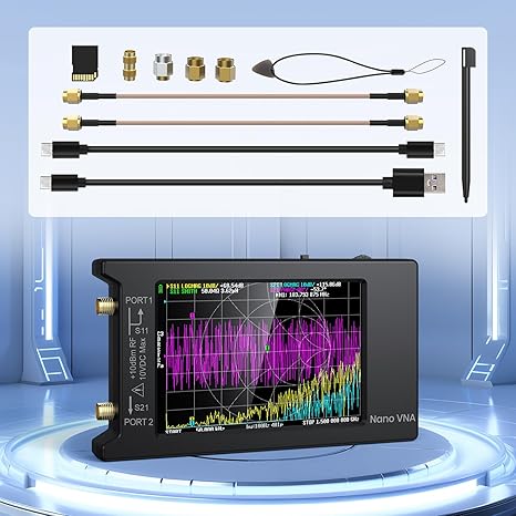 NanoVNA-H4 Vector Network Analyzer with 32GB Card 2 NanoVNA-H4 Vector Network Analyzer with 32GB Card - Image 2