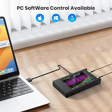 NanoVNA-H4 Vector Network Analyzer with 32GB Card 6 NanoVNA-H4 Vector Network Analyzer with 32GB Card - Image 6