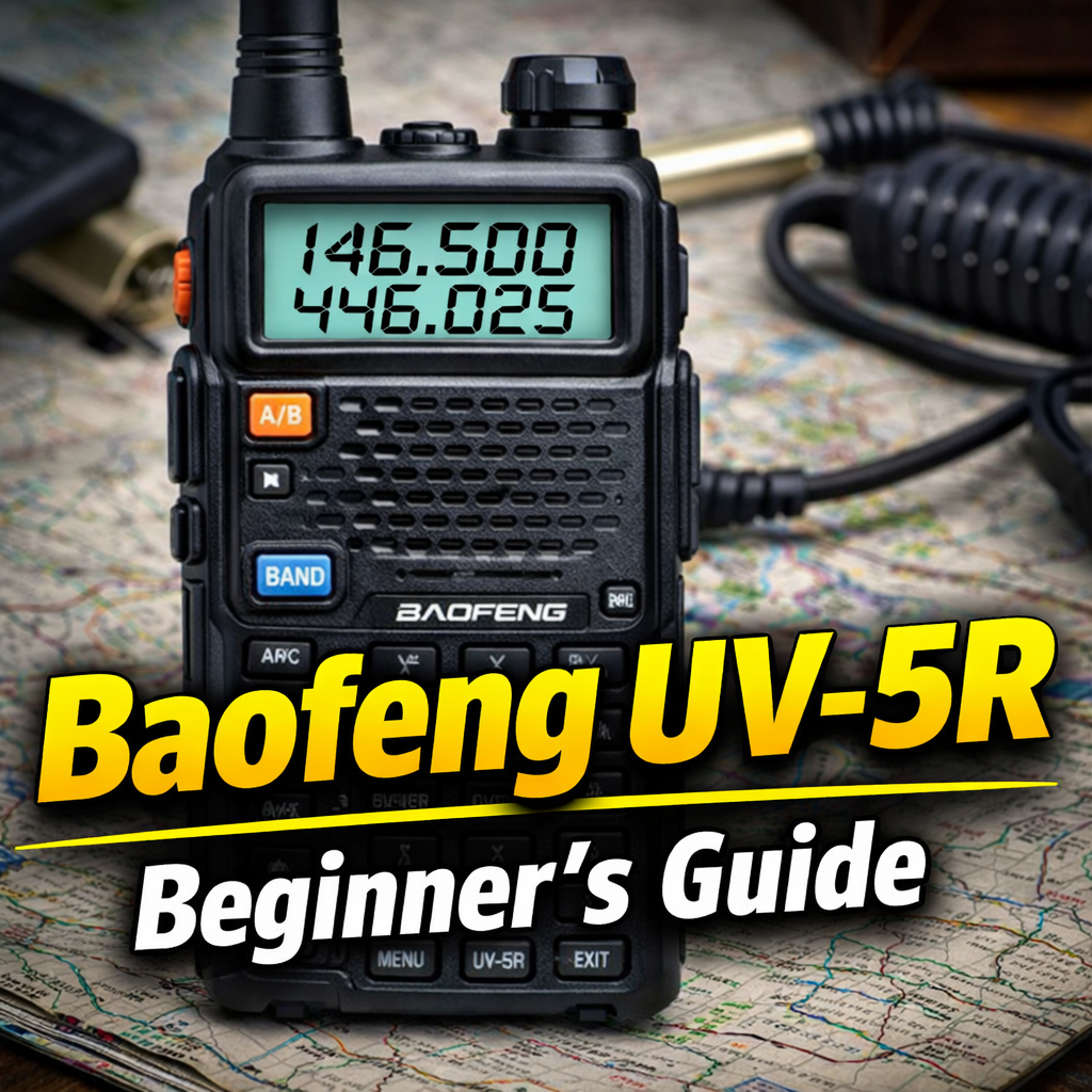 How to Use Your New Baofeng UV-5R (Beginner Guide)